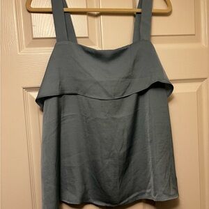 Banana Republic Satin Tie back shirt